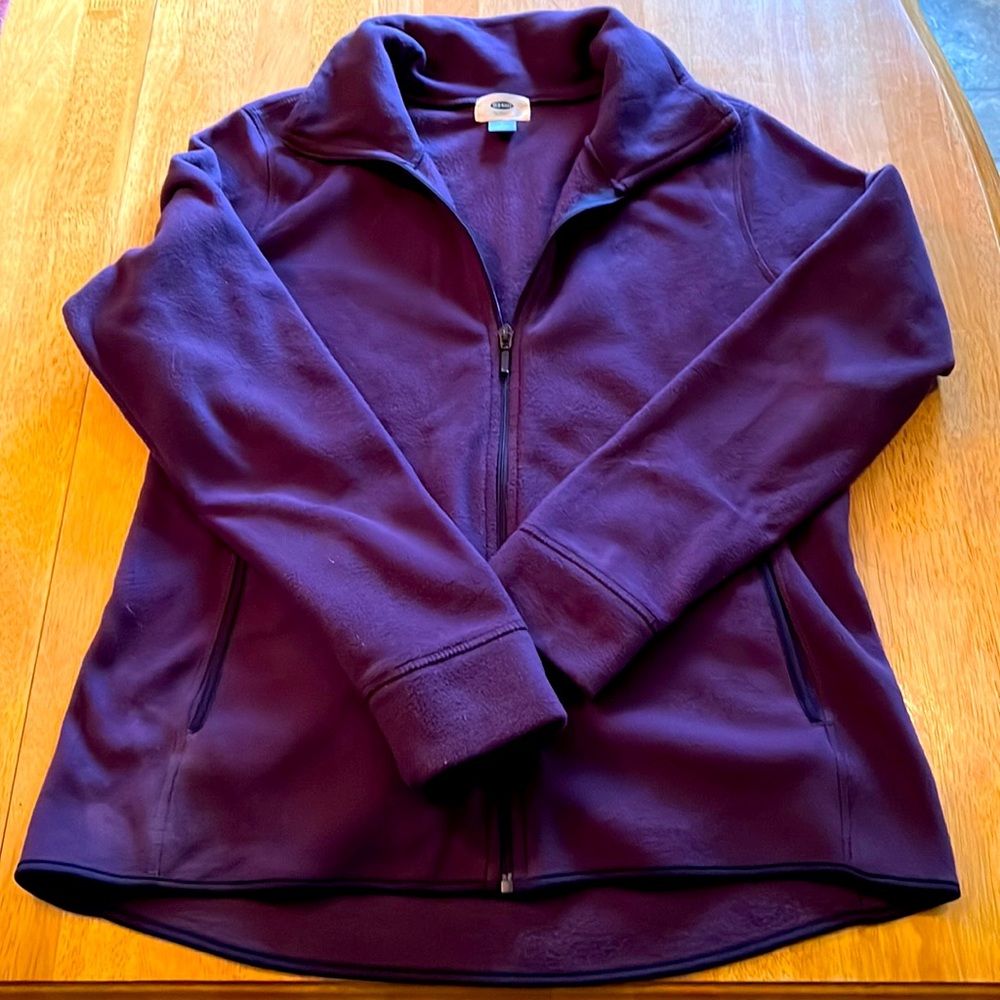 Old Navy Purple Fleece Jacket